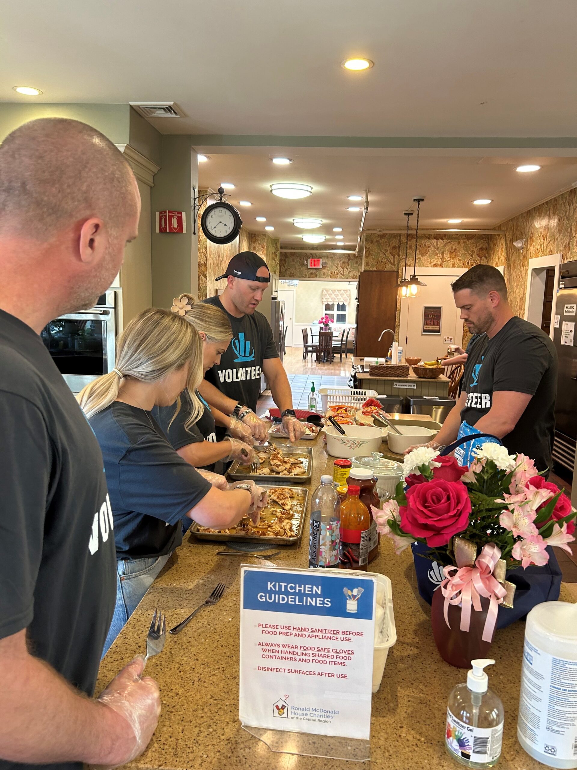northeastern insurance cooking for love is served program ronald mcdonald house
