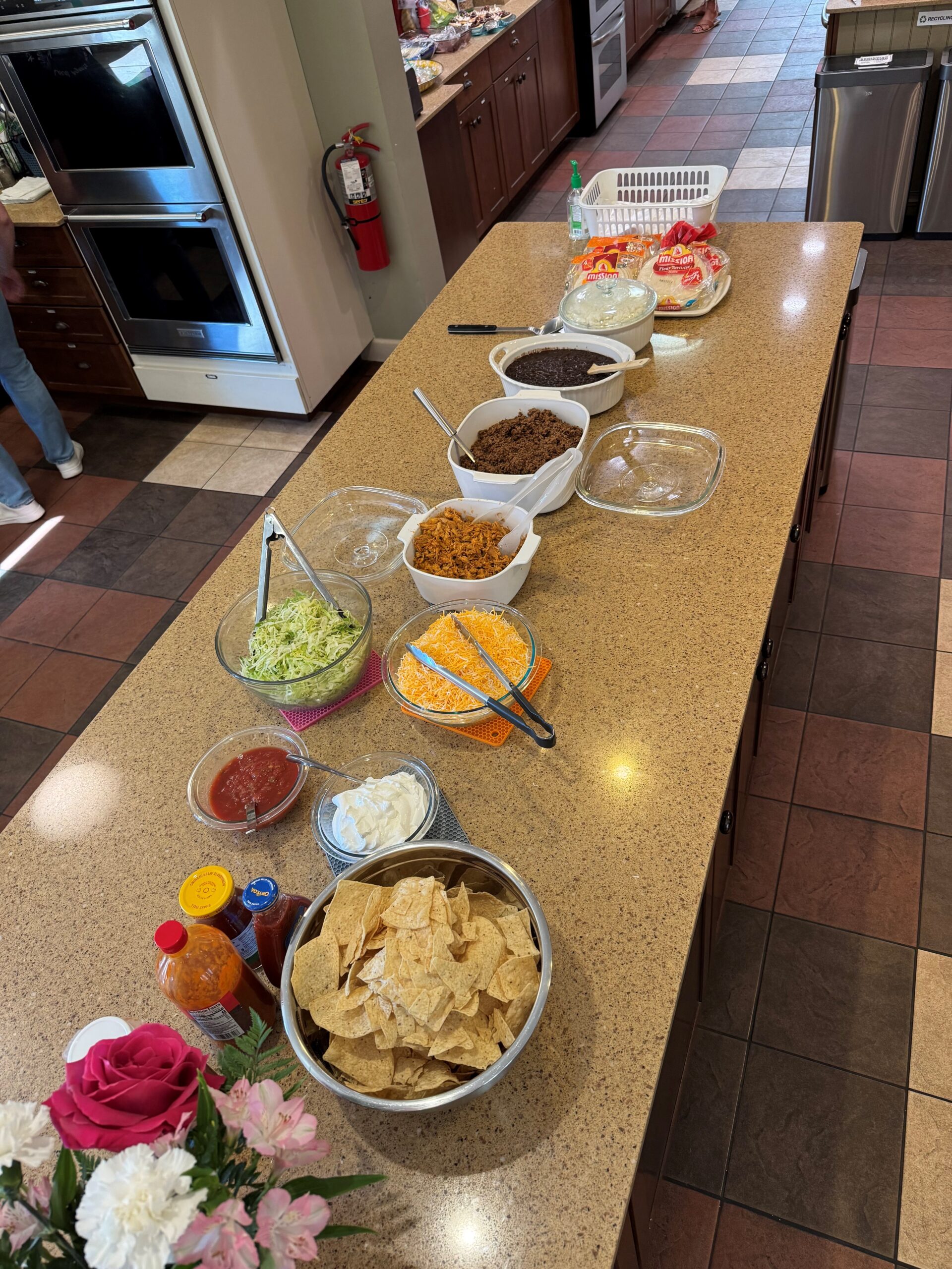 love is served meal cooked by northeastern insurance