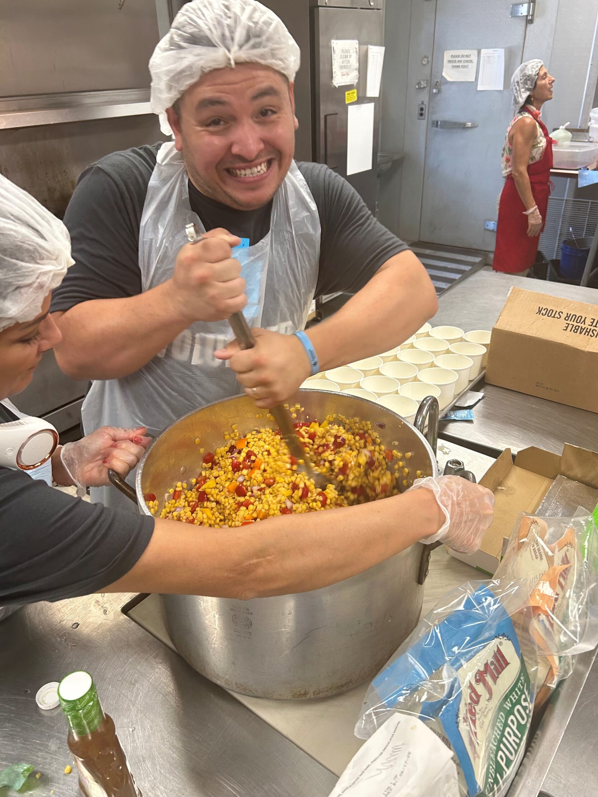 northeastern insurance volunteers at salvation army