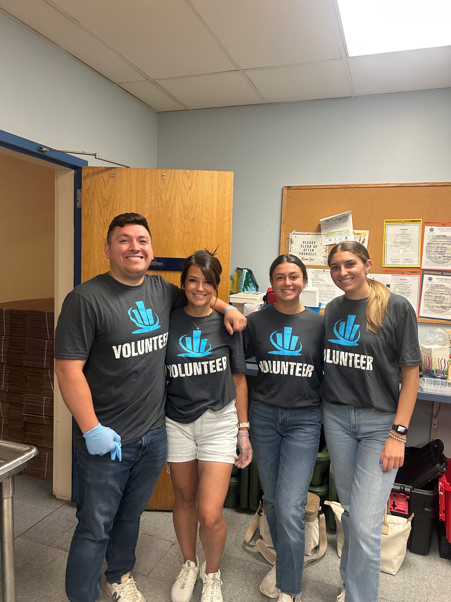 northeastern insurance volunteers at salvation army