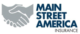 Logo of Main Street America featuring a handshake symbol.