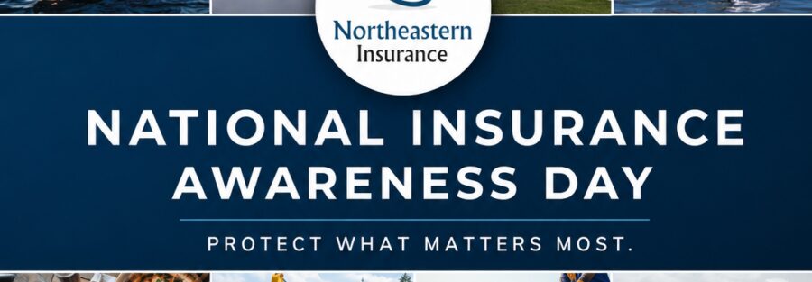 Collage of insured assets with company logo