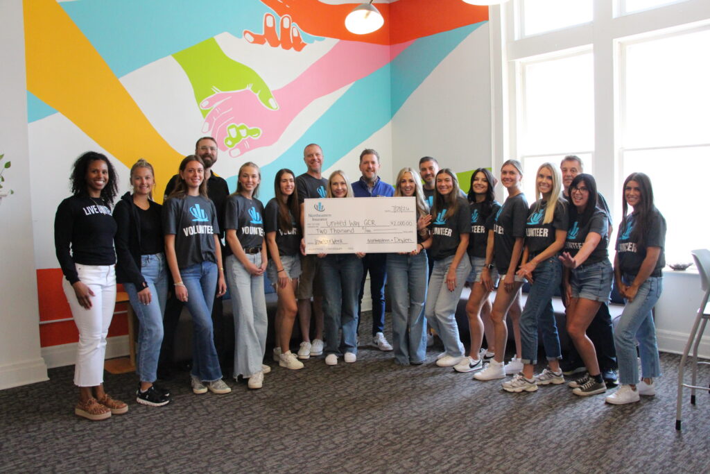 northeastern insurance donates $2000 to united way of the greater capital region