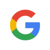 Google's multicolored 'G' logo on a white background.